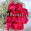 Букет невесты Классика из розовых роз